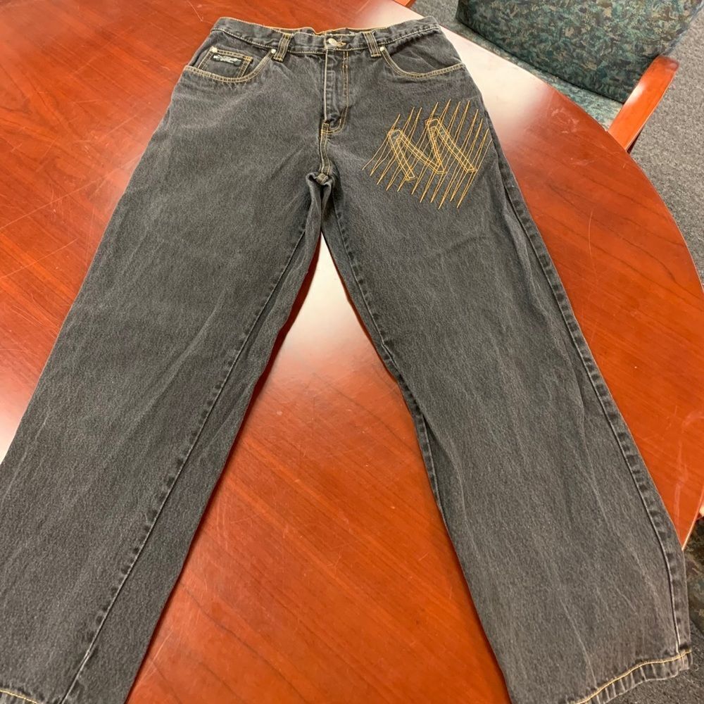 Merchant Jeans Co Dark Denim Jeans Sz 34